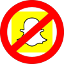 Pas de snapchat