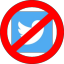 Pas de twitter